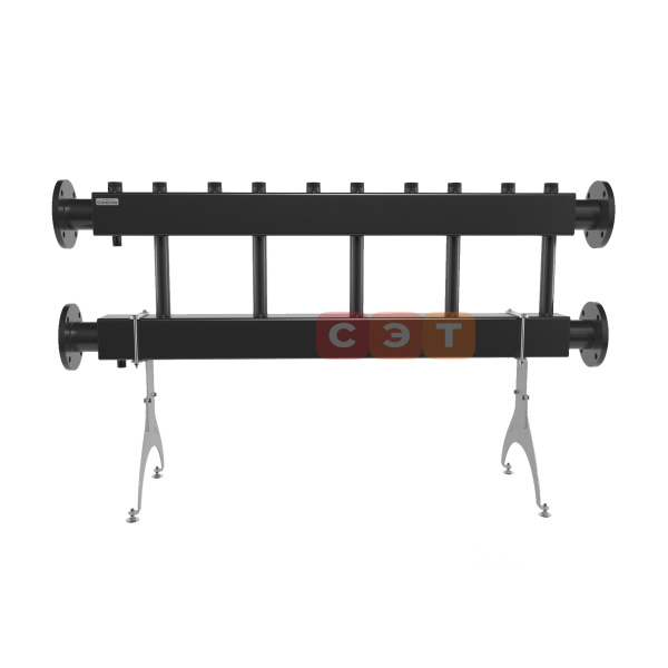 MK-600-5x32 (до 600 кВт, 2 магистр. подкл. Фл.Ду80, 5 контуров G 1¼″ вверх или вниз)